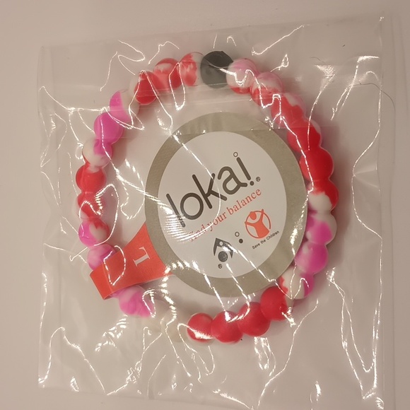 Lokai - NWT Classic Lokai Balance Silicone Bracelet Slide On Size L / M - Picture 5 of 16